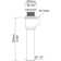 IntelliDrain™ Click Clack for Sub Floor Installation Tub Drain