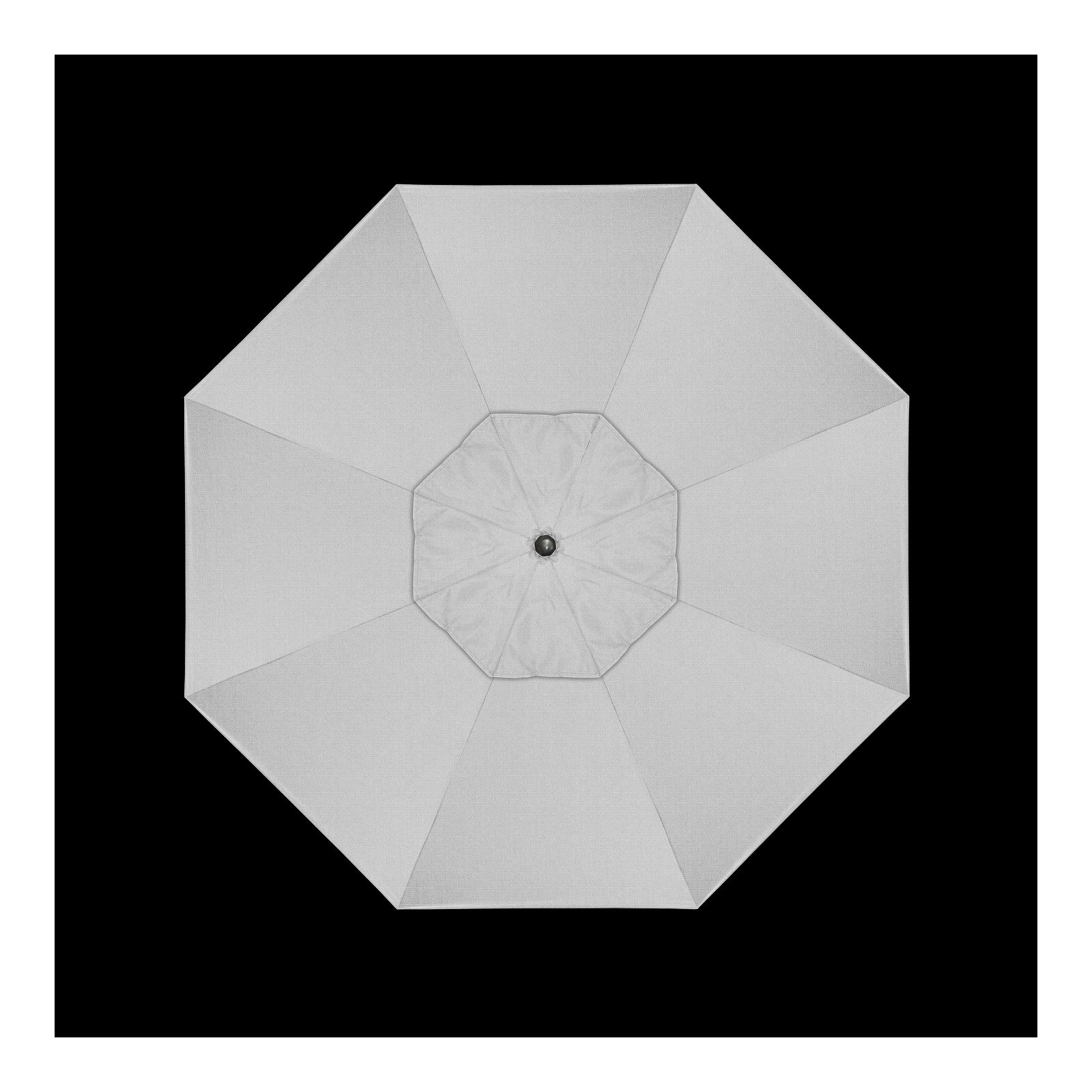 9' Market Sunbrella Umbrella, Canvas Granite Sunbrella® Canvas