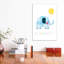 Éléphant - impression d'art graphique-52837497-52837501-52837494