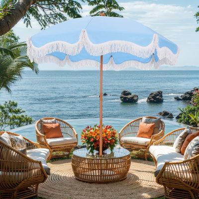 6' 9'' H Adjustable Tilt Patio Umbrella