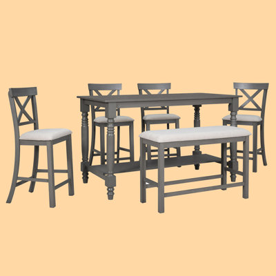 Martiros Four Leg Dining Set