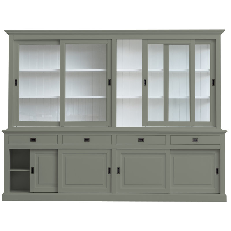 Burkett Display Cabinet, Grey