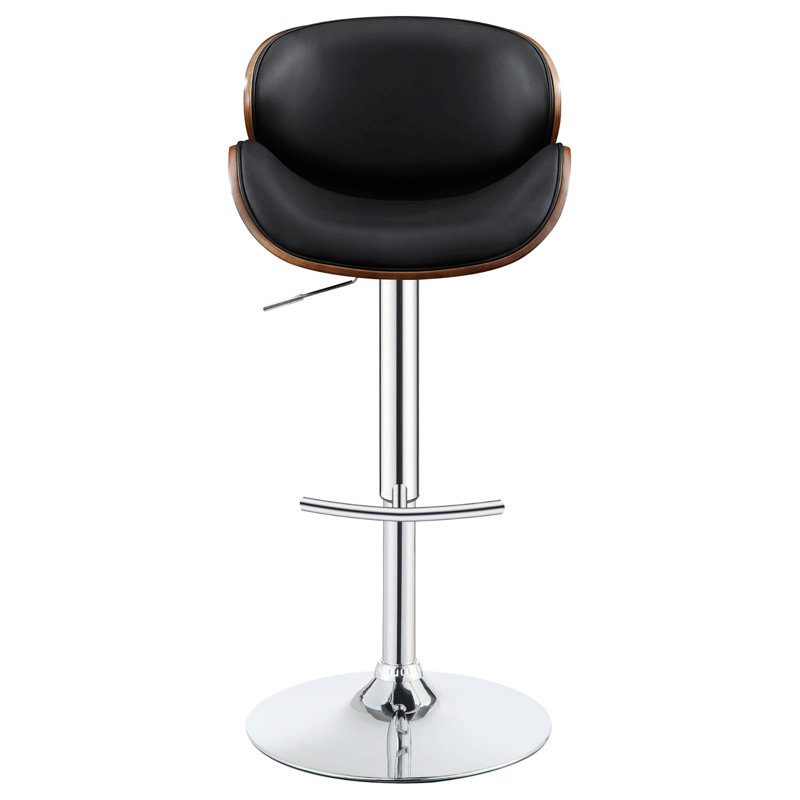 Tabouret de bar réglable avec base en métal, tabouret de bar moderne pour la maison