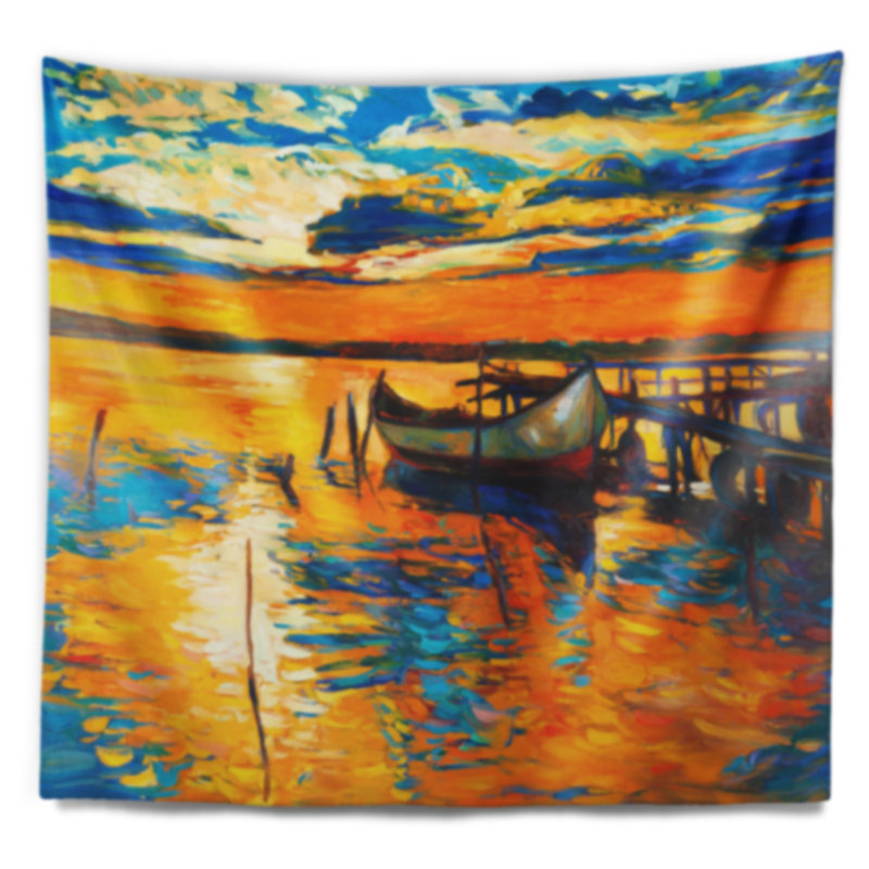 Polyester Tapestry, 68" H x 80" W