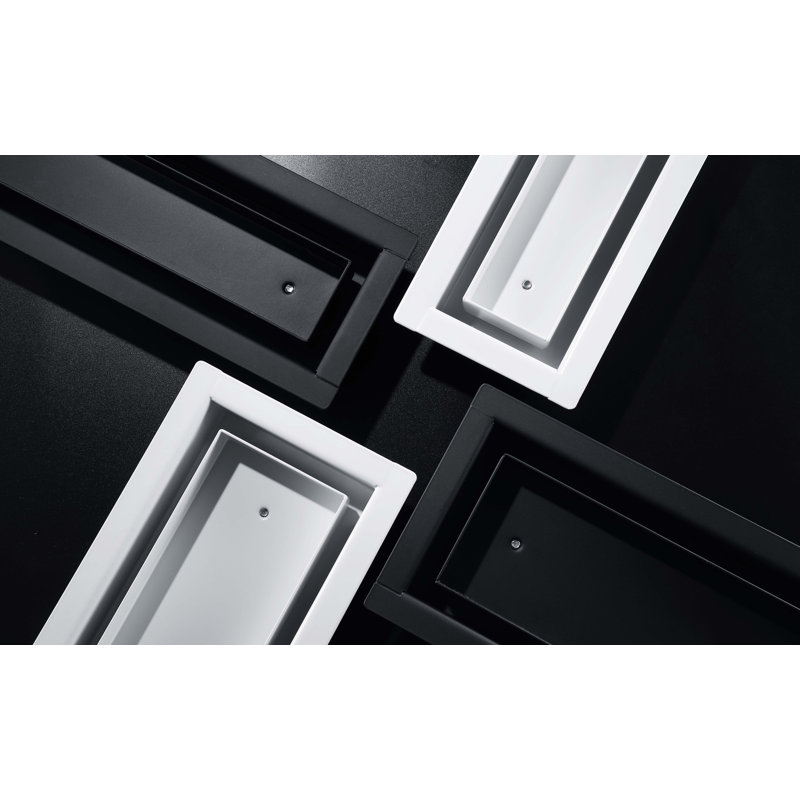 Couvercle de ventilation Linkaa 11 W, H 4 po x l 10 po x P 1,50 po, Blanc mat