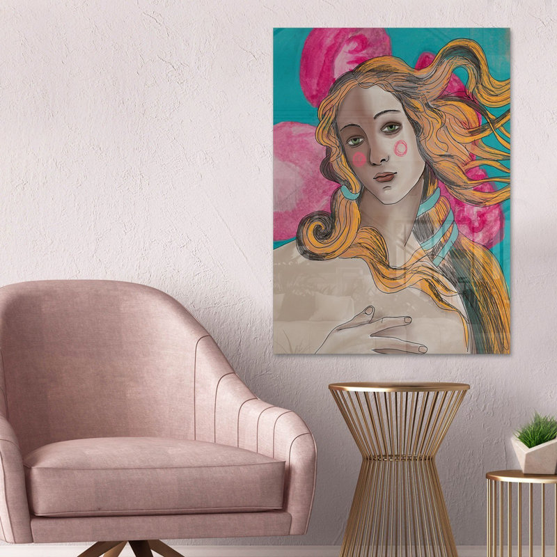 Élégante peinture décorative en verre trempé de 15,7 po x 23,6 po | 100% verre trempé, épaisseur: 0,16 pouce | Superbe art mural pour la décoration intérieure, parfait pour les espaces de salon et de bureau, durable et élégant