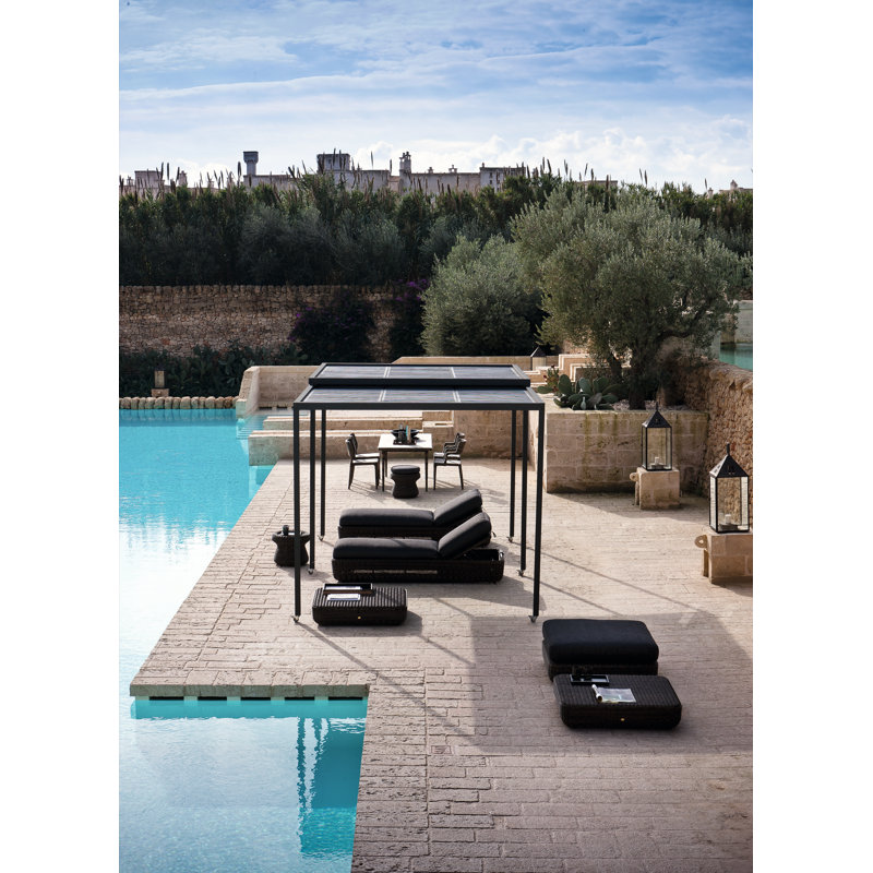 AGORA' Outdoor Chaise Lounge