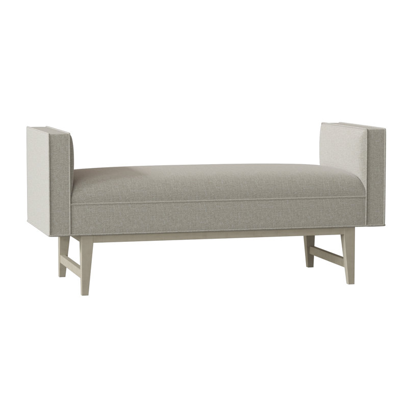 Banc rembourré Luna, Albâtre 3157, Anthracite