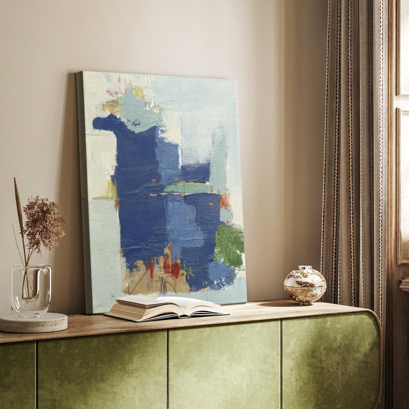 Blues I - galerie Cavas sur mesure, H 48 po x l 32 po