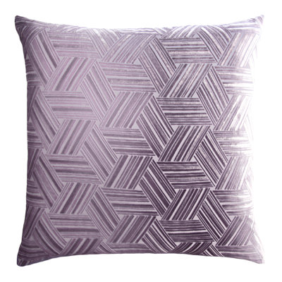 Entwined Square Velvet Pillow Cover & Insert