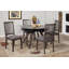 Chaises d'appoint Erin-Marie, tabac foncé