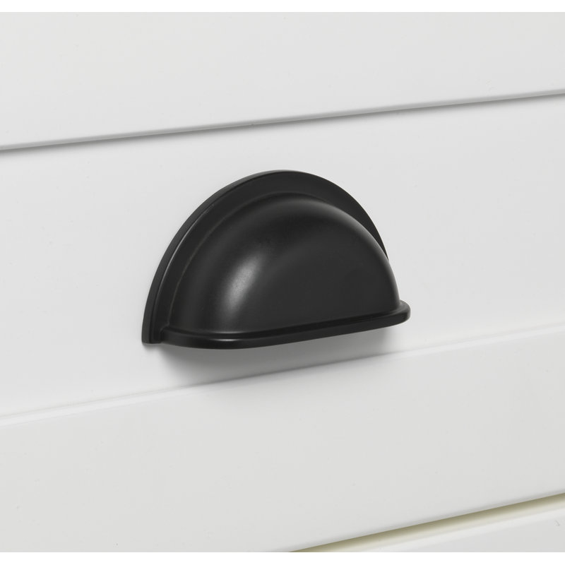 Classic 3" Center to Center Cup/Bin Pull Multipack, Matte Black