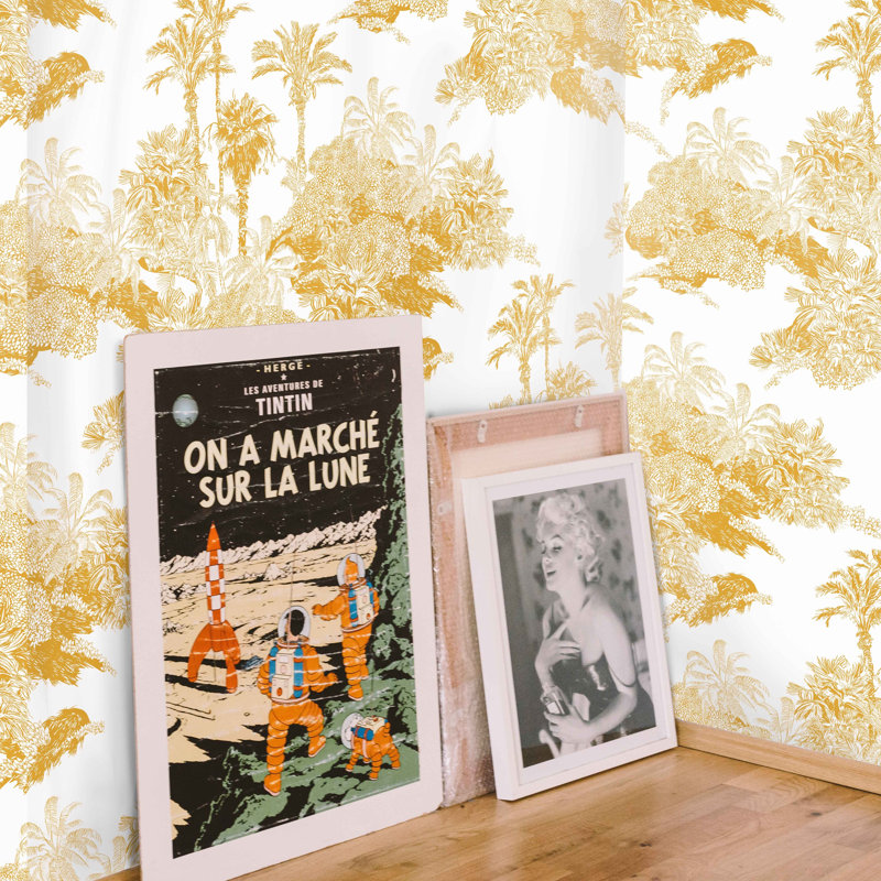 Toile De Jouy Wallpaper