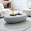 55.12''Fibreglass Elliptical Coffee Table