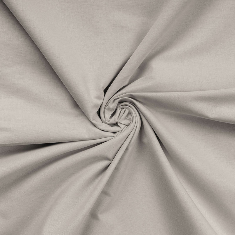Ensemble de taies d'oreiller en satin Oxford (2 pièces), Crème