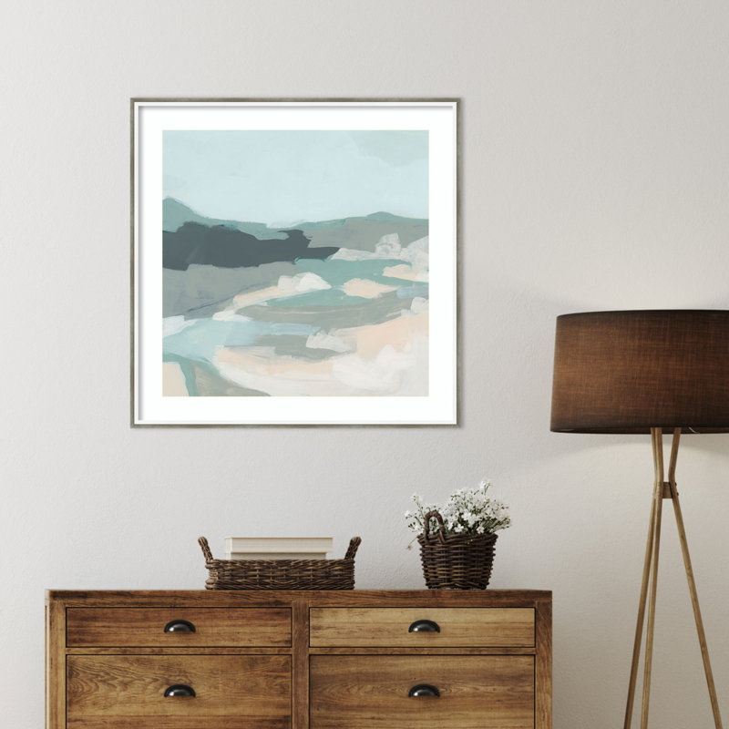 Impression sur bois plein air Pastel II par June Erica Vess, H 33 po x l 33 po