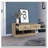 Light Oak Rectangle 2-Shelf 2-Drawer Storage Bench-596949229