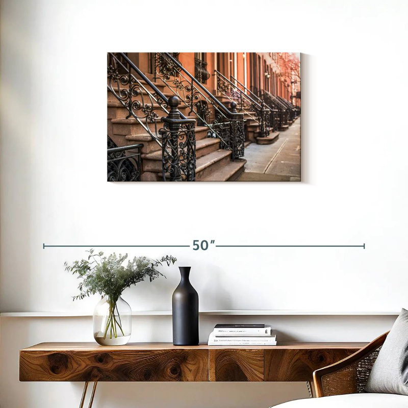 Lilie NYC Apartment Staircases, 20" H x 30" W