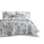 Botanical 100% Cotton Sateen Duvet Cover Set-114714045-114714047