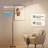Floor Lamp with Remote and Touch Control, 68 Inch Adjustable Standing Lamp, 3 Color Temperature Dimmable LED, Flexible Gooseneck for Reading, Living Room, Office