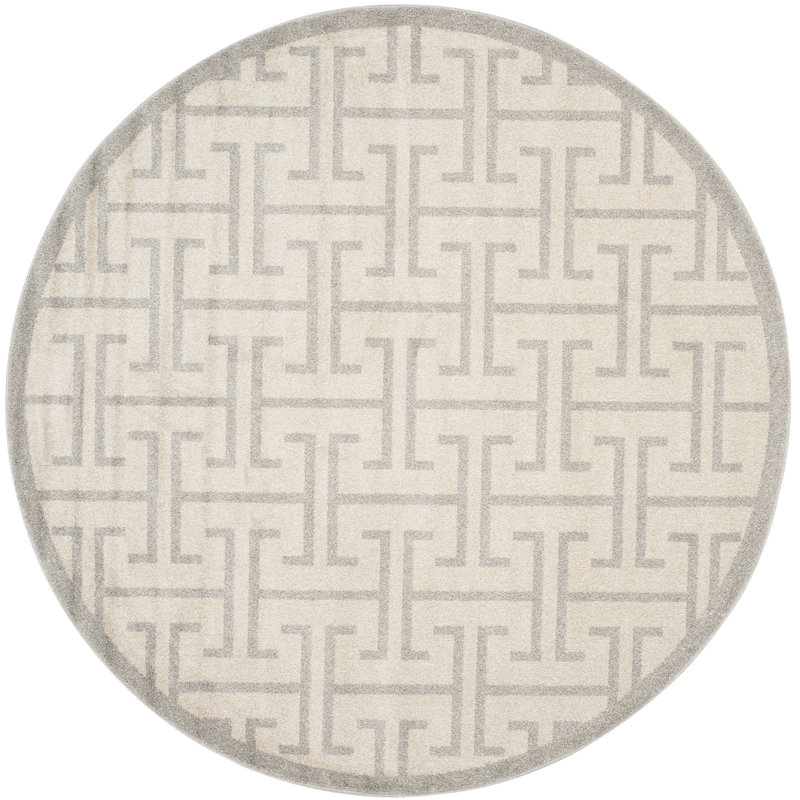 Thornbury Performance Geometric Rug, Round 7'
