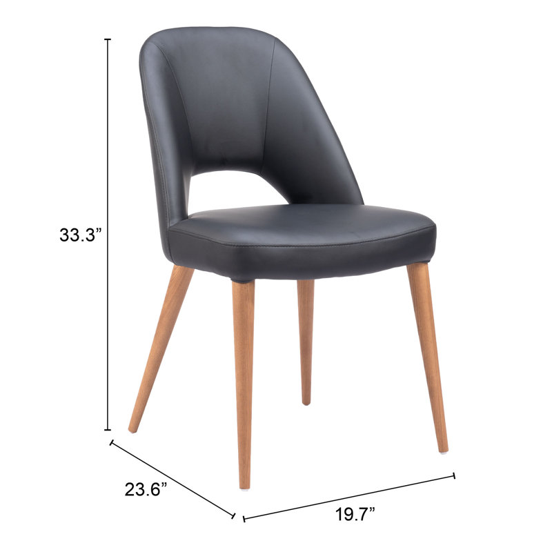 Ensemble de chaises Karai (ensemble de 2) noir