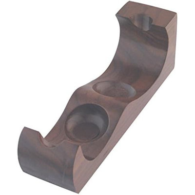 Support à 2 tuyaux The Big Easy Accessoire noyer-P816, noyer, 3 onces