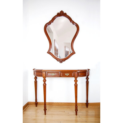 Ensemble de console et miroir 43,5 po