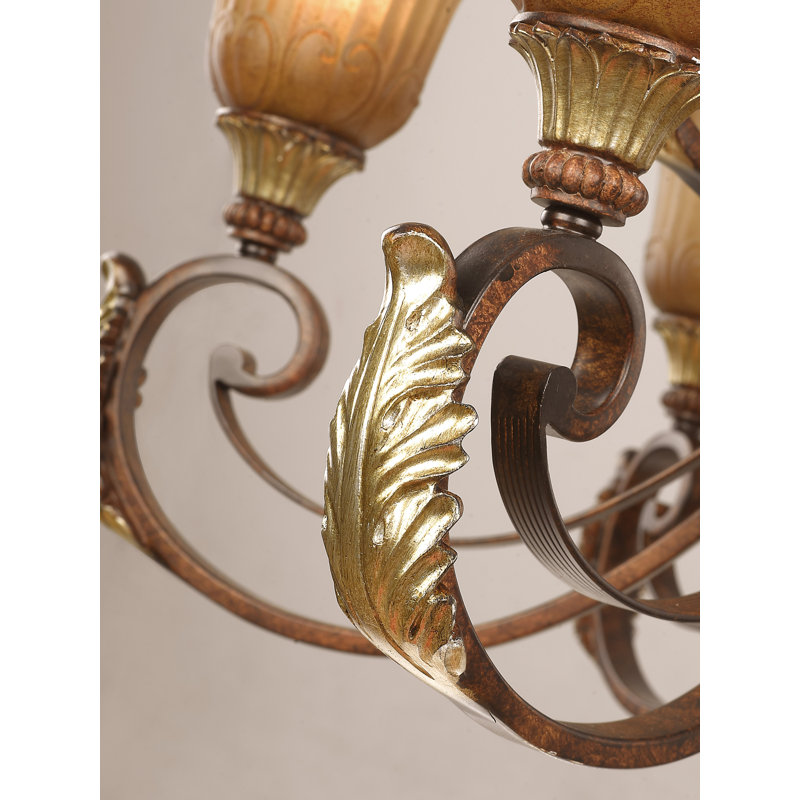 Alvontae 10 - Light Dimmable Tiered Chandelier