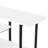 Celine 71" Console Table In White (3Shelf)-124922185