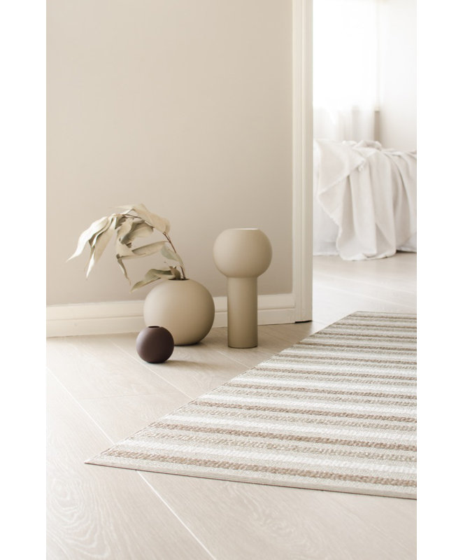 Grace Cream/Gray/White Rug, Runner 2'3" x 9', Gray/White
