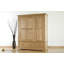 3 Door Solid Wood Wardrobe