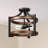 Amadi 13.5" 2-Light Lantern Semi Flush Mount-452915401