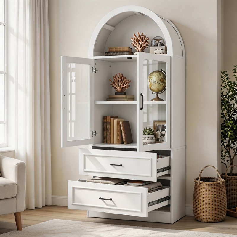 Kirree Kitchen Pantry, Blanc