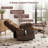 Oversized Power Lift Recliner Chair For Elderly With Adjustable Headrest-967863362