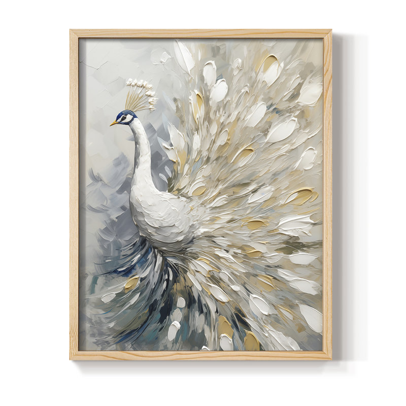 ANIMALS Series CCLI, reproduction encadrée - bois massif, H 30 po x l 24 po