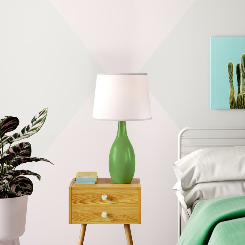 Lampe de table standard Abdiasis, Vert