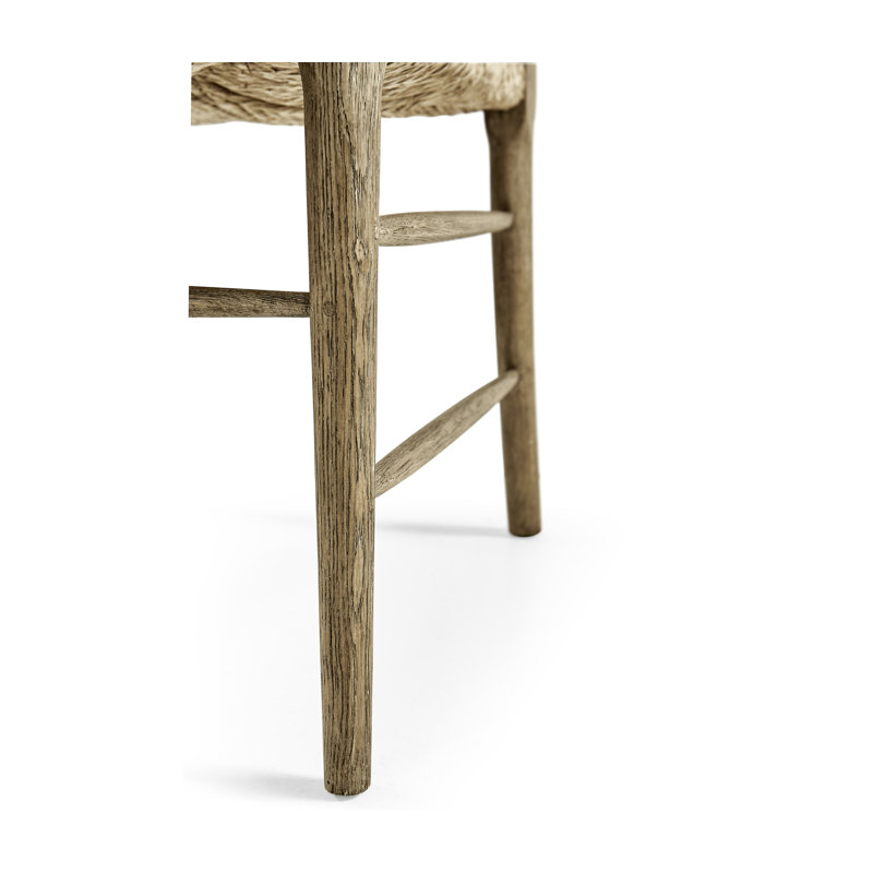 Doppler Upholstered Dining Chair, Stripped Brown Chestnut
