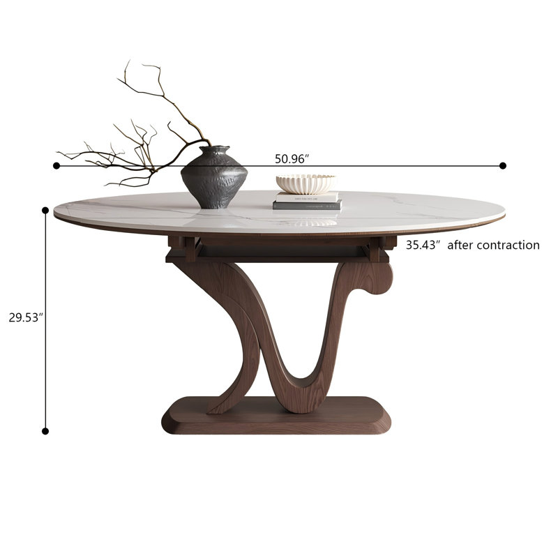 Table de salle à manger Sintered Stone, H 29,53 po x L 59,06 po x l 35,43 po