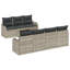 121cm Wide Patio Sofa with Cushions