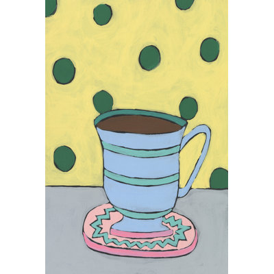 Mid Morning Coffee VIII 1 Piece Wrapped Canvas Painting