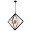 Lustre en cristal géométrique à 9 lumières avec cadre noir mat, luminaire suspendu moderne de 31 po avec pissenlits, hauteur réglable de 35 po à 111 po, homologué UL pour le vestibule de salle à manger