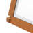 Adjustable Wooden Tabletop Mirror