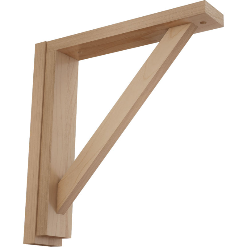 Support de tablette Traditional, Aulne, H 12,25 po x l 2,5 po x P 12,75 po