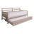 Oeds 81.1'' W Rubberwood Daybed-130482954