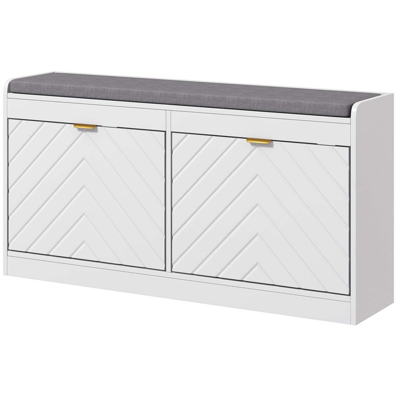 8 Pair Shoe Storage Bench