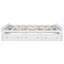 Grand lit plateforme en bois avec 6 tiroirs - Structure solide et de style moderne sans sommier