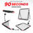 Net Playz Metal Goal with Carrying Case
