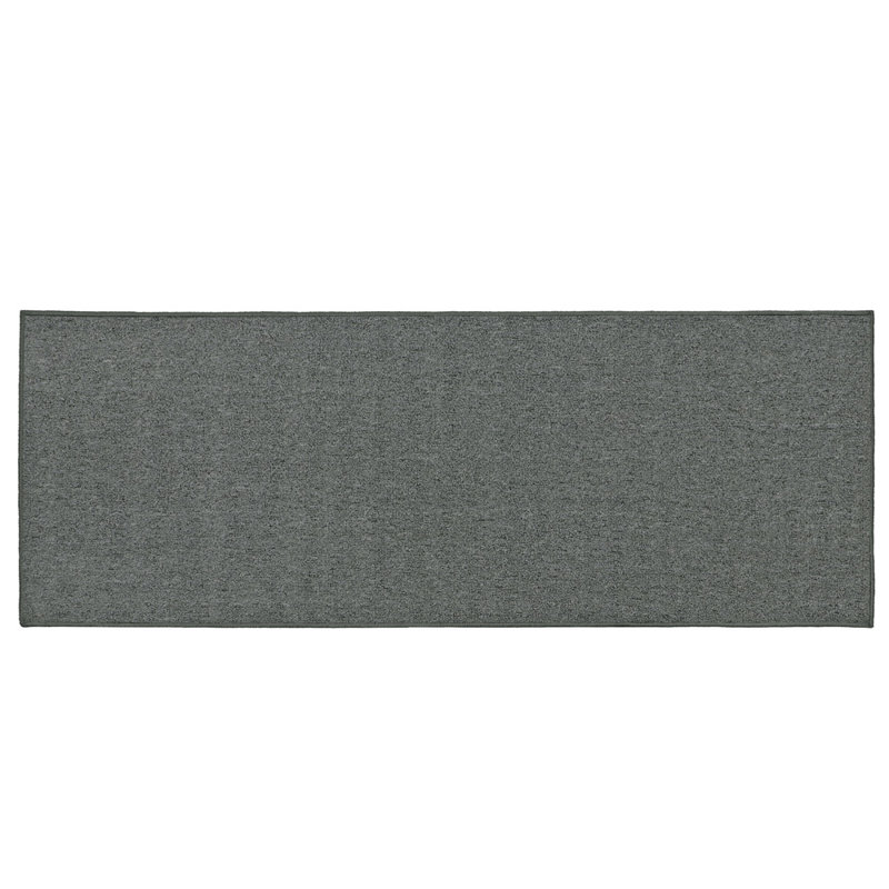 Non-Slip Indoor Doormat, Grey, Rectangle W57 x L150 cm