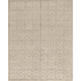 Himalayan Cotton Geometric Area Rug in Gray